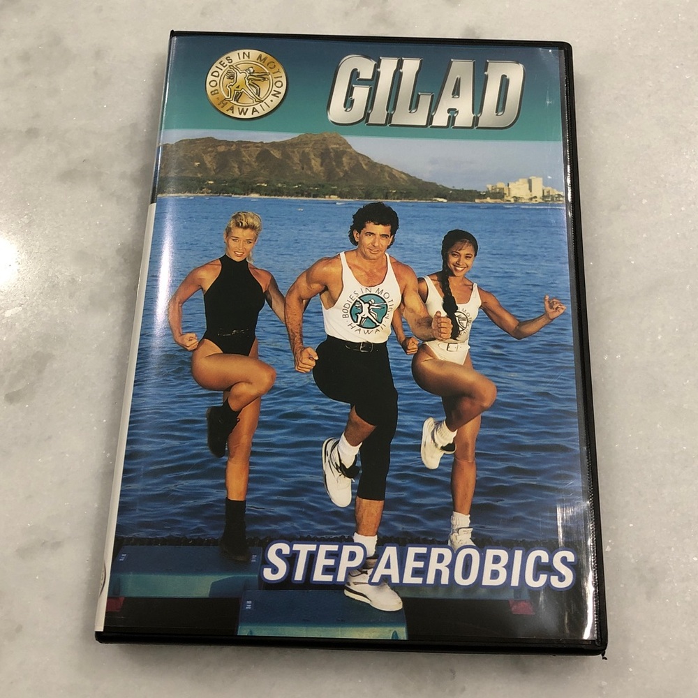 NWOT Gilad Step Aerobics DVD
